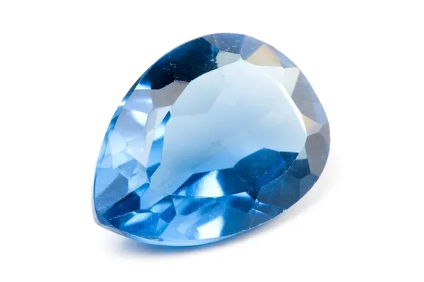 joya hecha de piedra aguamarina