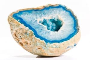 piedra agata azul cuarzo agata